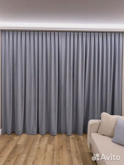 Шторы из велюра