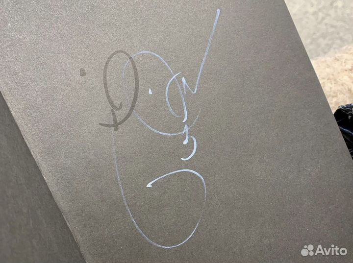 Тилль Линдеманн с автографом