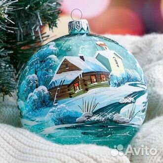 Роспись елочных шаров