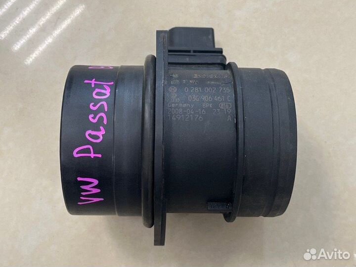 Дмрв Volkswagen Passat B6 cbab 2008