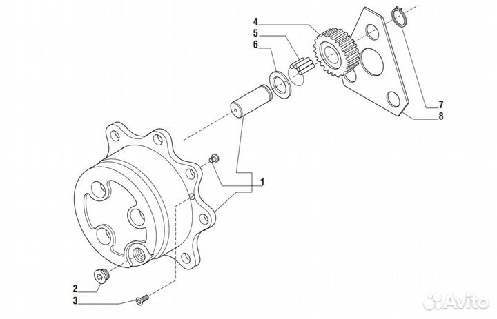 Бортовая New Holland 90 110 Case 580 Volvo BL60