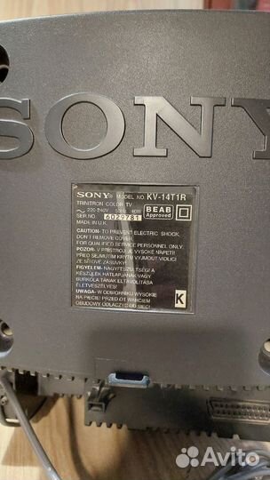 Телевизор sony KV-14T1R trinitron