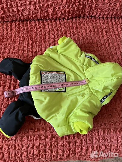 Зимний комбинезон для собак мелких пород