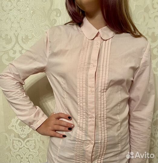 Школьная блузка для девочки (на 10-12 лет)