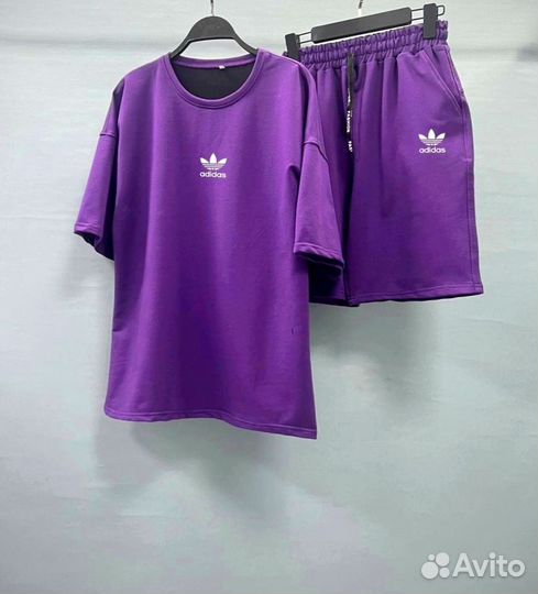 Спортивный костюм Adidas футболка с шортами