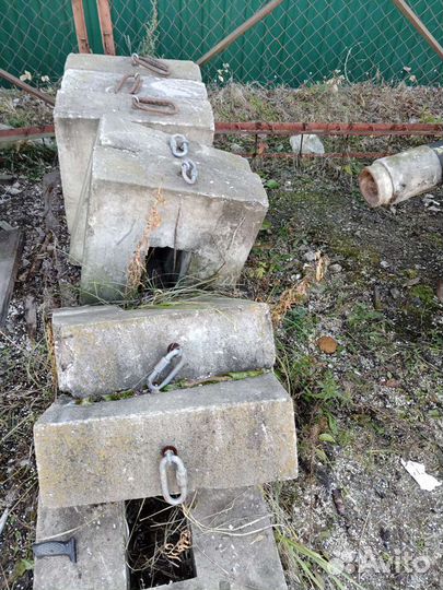 Противовес бетонный 600*600*200 - 8 шт