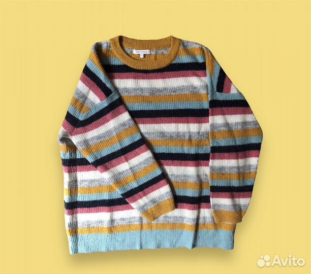 Свитер тонкий оверсайз M L XL