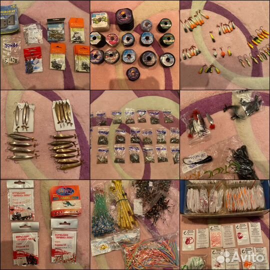 Все для рыбалки, леска крючки мормышки приманки