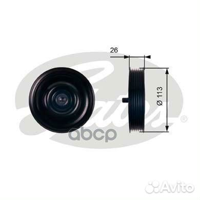 T36411 ролик натяжной Hyundai Accent/Getz/Sant