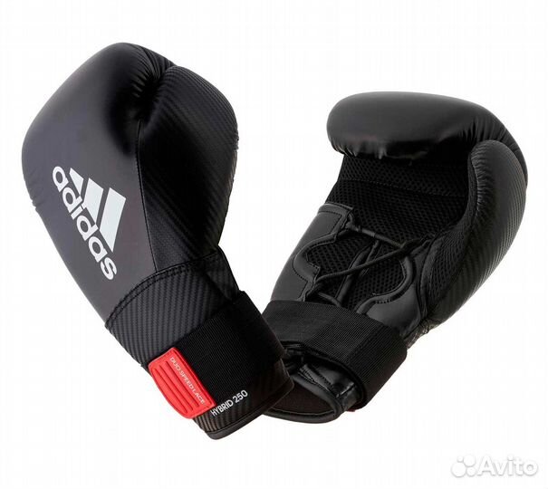 Перчатки боксерские Hybrid 250 14 oz (черные)