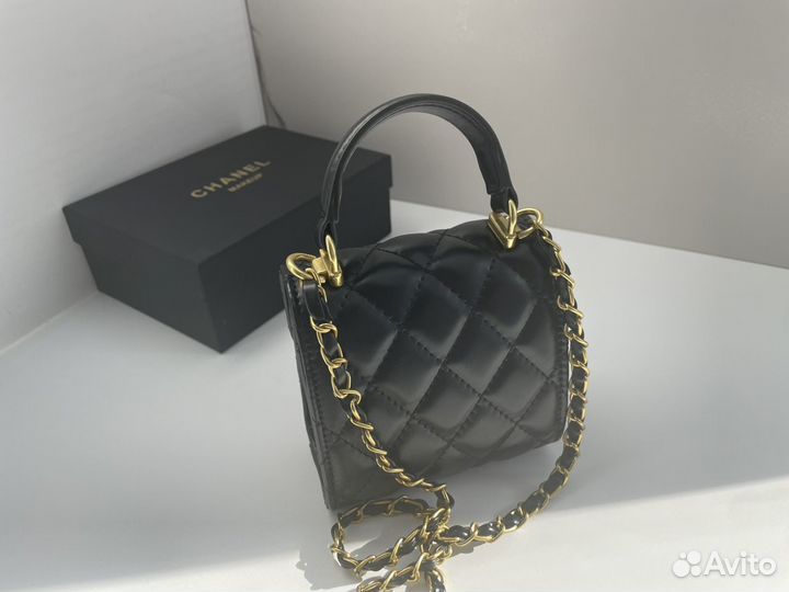 Сумка кроссбоди для помады chanel vip gift