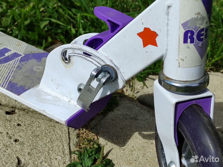 Детский двухколесный складной самокат