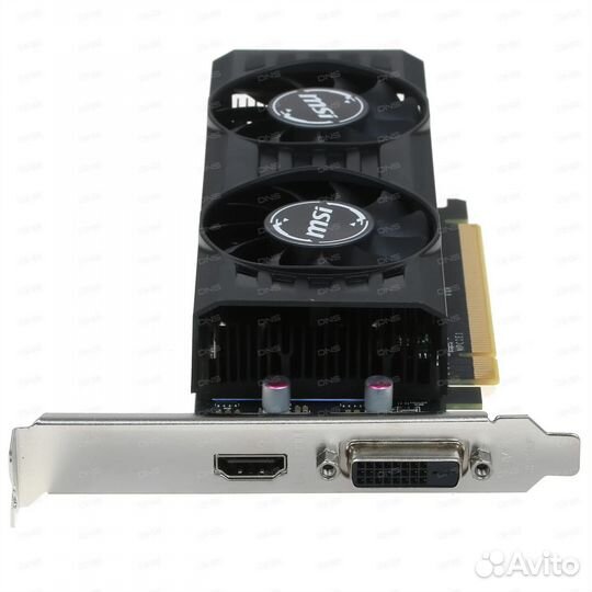 Видеокарта MSI AMD Radeon RX550 LP OC 4gb 128bit