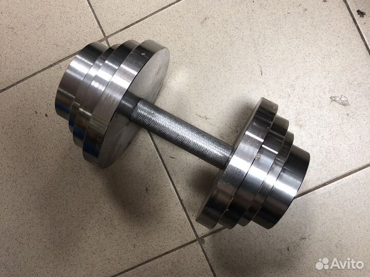 Гантели стальные