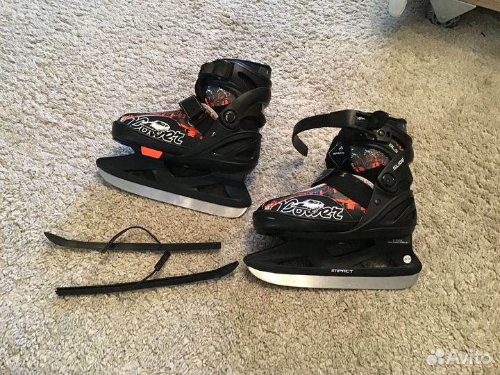 Детские раздвижные коньки