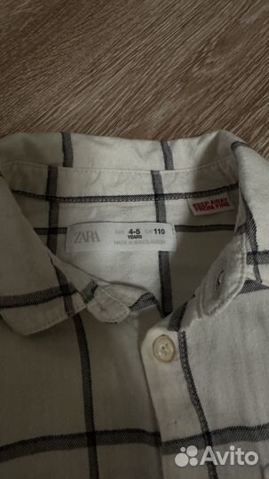Рубашки zara для мальчика