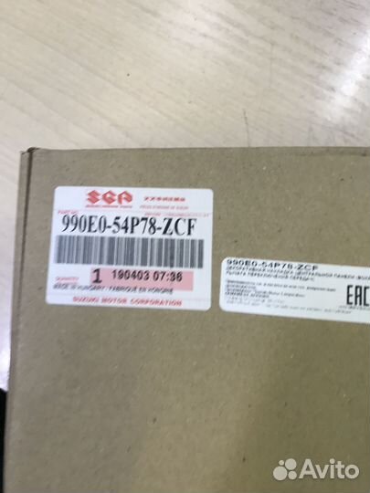 Декор/накл/ центр/ панели Suzuki VT990E0-54P78-ZCF