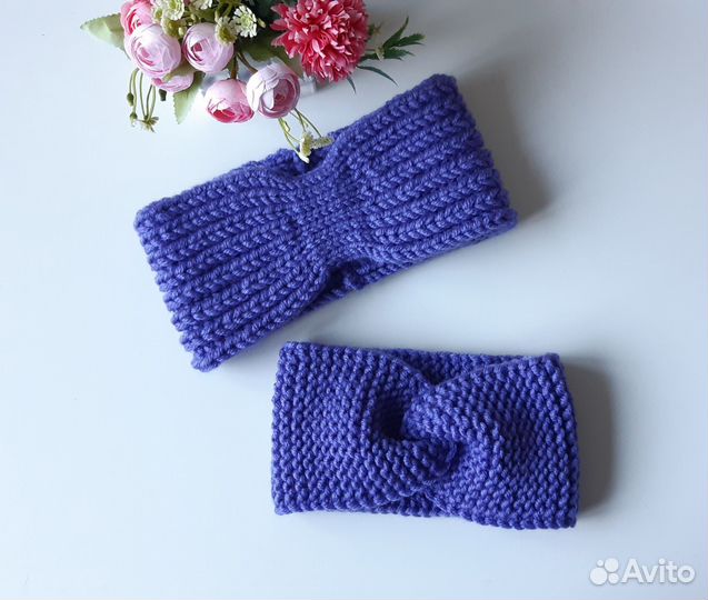 Повязки на голову ручной работы, в наличии