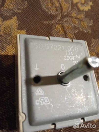 Переключатели для электроплит
