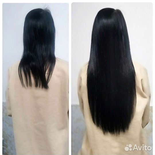 Волосы для наращивания 250 капсул 55 см