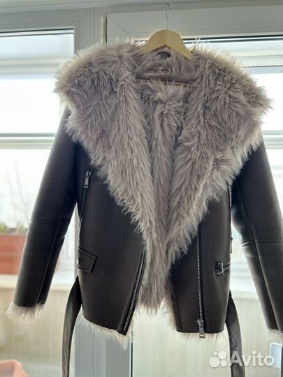 Дубленка искусственная женская