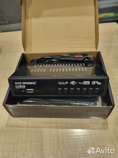 Цифровой тв-ресивер с антенной