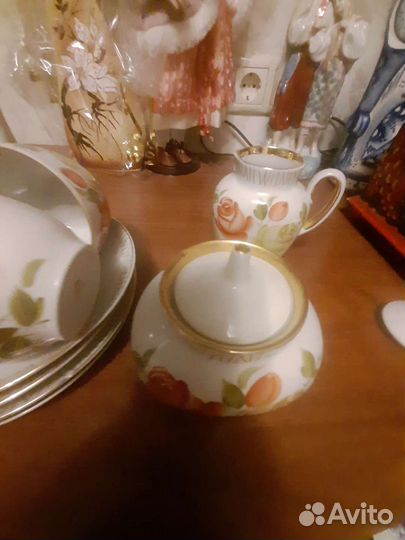 Чайник заварочный, сахарница