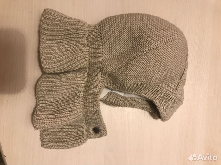 Шапка шлем зимняя детская Журавлик