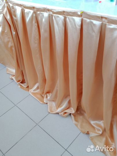 Фуршетная юбка-скатерть