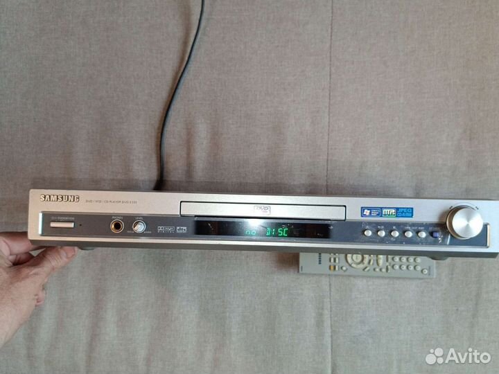 Samsung DVD проигрыватель с пультом в отл.сост