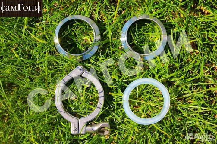 Кламп в сборе 38мм 51мм 76мм 102мм