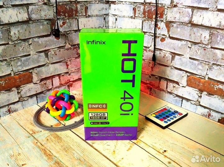 Infinix HOT 40i, 8/128 ГБ