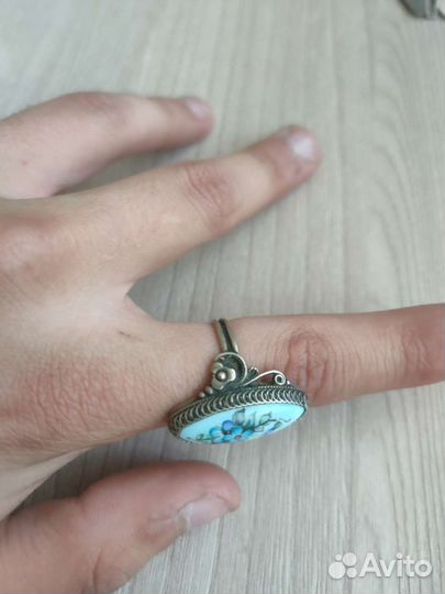 Кольцо эмалевое