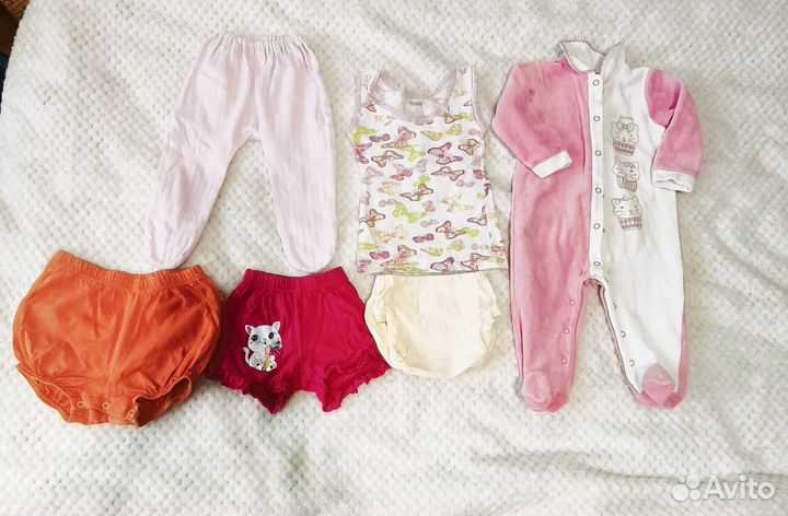 Вещи пакетом на девочку