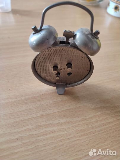 Настольные часы будильник СССР Ракета