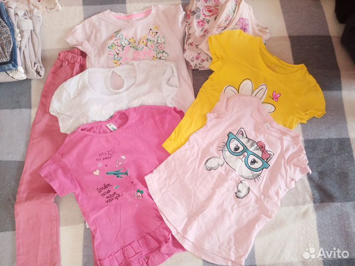 Вещи пакетом на девочку 116-122