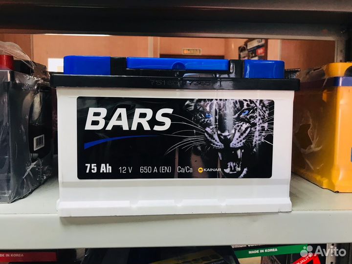 Аккумулятор 75 Bars на Ford Opel