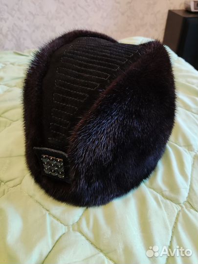 Шапка комбинированная