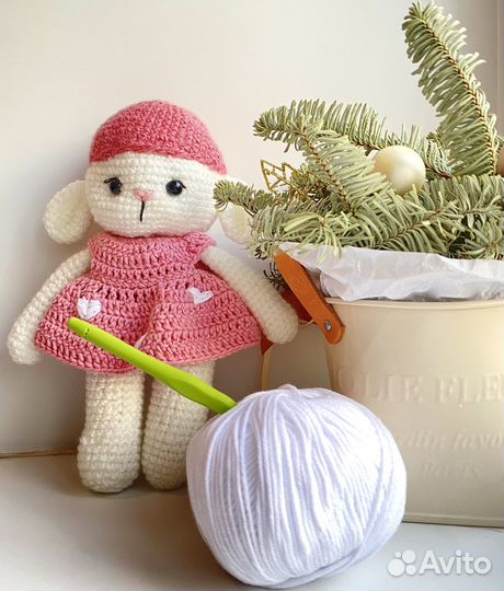 Вязаные игрушки ручной работы