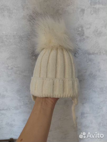 Шапка детская для девочки зимняя