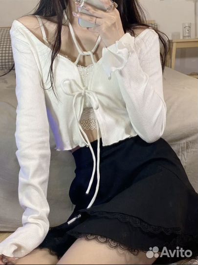 Кофта топ y2k лолита