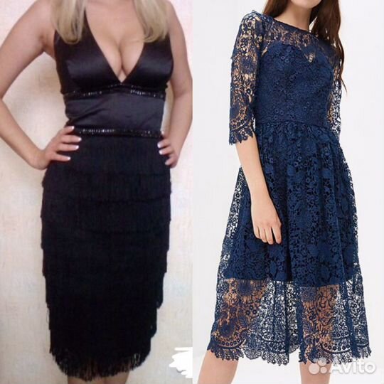 Платья вечерние разные новые