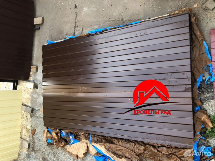 Купит профнастил для забора с8 рал8017