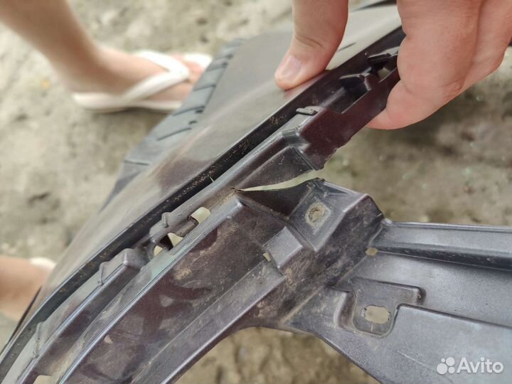 Бампер на Hyundai Santa Fe 4 поколение