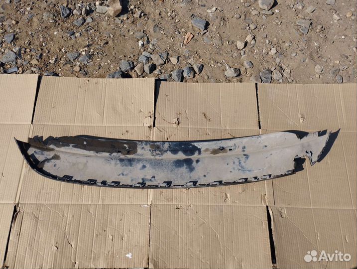 Юбка заднего бампера Volkswagen Golf 6