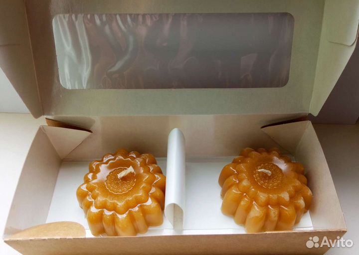 Свечи из натурального воска