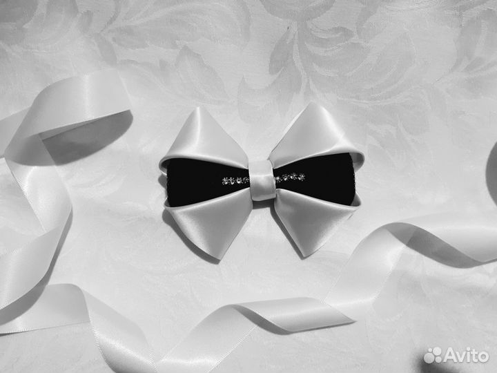 Школьные банты, ленты Выпускник, фартуки