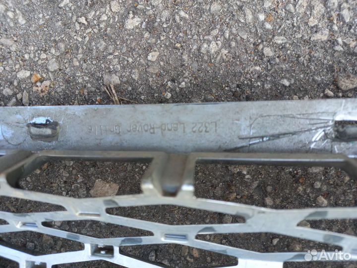 Решётка радиатора range rover