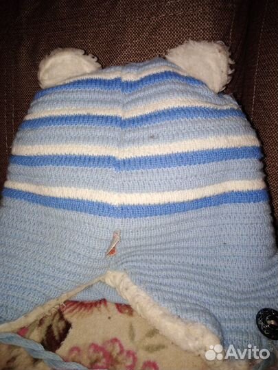 Шапка (зимняя) на мальчика