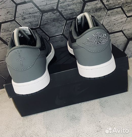 Кроссовки Nike Air Jordan 1 Low X Travis Scott